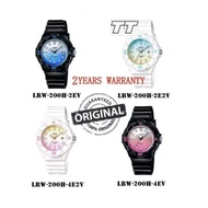 Casio Kids Watches LRW-200H SERIES [2YEARS WARRANTY] Casio Analog Watch LRW-200H-4E LRW-200H-4E2 LRW