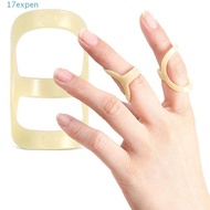 EXPEN Oval Finger Splint, Ring Sleeve Finger Cuff Finger Splint Support, Bend of Finger Joint Fixator Waterproof Skin Oval Finger Joint Stabilizer Tendon Release