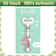 Gillette Venus Deluxe Smooth Sensitive Rose Gold + 2 Blade Refills