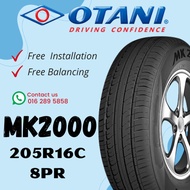 OTANI MK2000 205R16 8PR 110/108S TL 4X4 205R16 8PR 110/108S TL 4X4 20516 205 16 205/16 205-16 NEW TY
