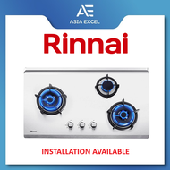 RINNAI RB-93US (RB93US) 3 BURNER HYPER FLAME STAINLESS STEEL BUILT-IN HOB