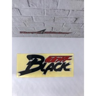 STICKER STICKER KAMEN RIDER BLACK LOGO