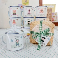 CUSTOM ENAMEL GLASS WITH CHILDREN'S CHARACTERS (DECAL PRINTING)