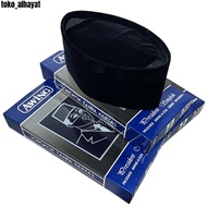 AWING AC - Peci Songkok Black PaperlessNasional Waterproof Adult and Child Student KopiahPOLOS 8 9 1