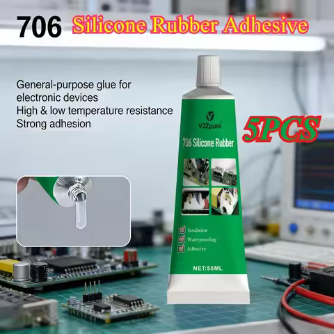 Silicone Industrial Adhesive 706RTV Silicone Rubber Translucent Electronic Waterproof Sealant Compon
