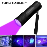 TaffLED Mini Ultraviolet LED Flashlight UV Lamp 400nm 395nm LED Battery