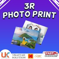 Photo Print 3R size / 3.5"x 5"inch