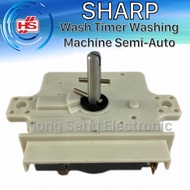 SHARP ES-T75S ES-T95AB Wash Timer Washing Machine Semi-Auto 4 Pin Ear Straight Pin 45°
