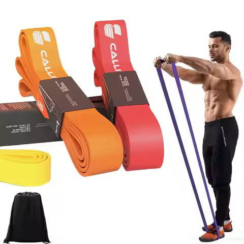 Resistance Elastic Band for Men's and Women's Strength Fitness Exercise Yoga Tension Band Pull Up Au