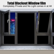 ๐ฅ๐ฅ Ready Stock BLACKOUT STICKER 100% Dark Privacy/GOT GLUE ADA GLUE/ All Black House Window Sticker