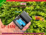 Canon LP-E6N Battery Canon EOS R 5DS 5DSR 5DIV 5DIII 5DII 7DII 7D 6DII 6D 90D 80D 70D 60D มือ 1 พร้อ