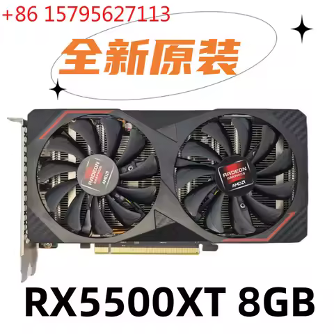 New desktop computer AMD graphics card RX5500XT 8G high definition game RX580