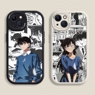 Comic iPhone for 16 / 15 / 14 / 13 / 12 / 11 Promax Detective Conan Soft Casing for iPhone 7 / 8 Plu