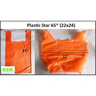 (Satu Bundle-10pk) Plastik Bag Bertangkai (65*) 22x24 / 10pk per 1 Bundle/ 40pcs per 1 pk
