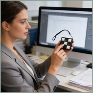 For Office School Keyboard Fidget Toy Satisfying Quiet Sensory Adults Clicky Keyboard Fidget Button 