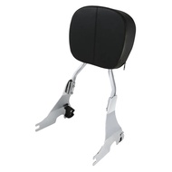 Motorcycle Passenger Sissy Bar Backrest Pad For Harley Sportster SuperLow 1200T XL1200T Iron 883 XL8
