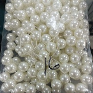 16mm White BW Light Pearl Beads, 1 Pound
