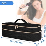 Storage Storage bag curling Double Layer Hair Dryer organizer Travel wand All-in-One bag G7L7