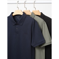 Atong Niu Club CK Jeans Summer Business Casual Embroidered Lapel T-Shirt Men Short-Sleeved POLO Shir