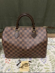 LV Speedy 30 啡棋盤