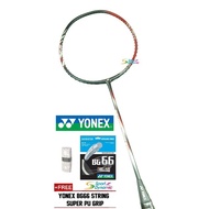 YONEX ASTROX TOUR 9100 - RED (100% ORIGINAL) BADMINTON RACKET + FREE ORIGINAL BG 66 STRING + SUPER P