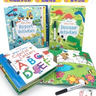 Usborne wipe clean Activity Book Learn To Write And Draw Line