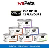 [24 cans] Kit Cat deboned canned food Toppers cat wet food