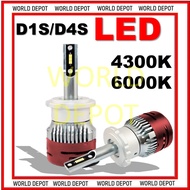 D1S D2S D3S D4S D-Series 6000K LED Headlight Foglamp Xenon White 80W 12000LM [1 pair]