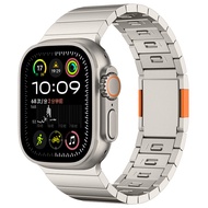 ZUZG Metal Band Compatible with Apple Watch Band 49mm 46mm 45m 44mm for Men Women Business Stainless