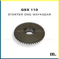 SUZUKI GSX110 - STARTER ONE WAY + GEAR GSX 110