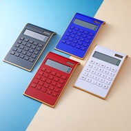 Easy To Use Plastic Calculator Black/Red/Blue/White 114x190x37mm Office Calculator Solar Calculator 