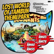 [Instant Confirmation] Eticket Lost World Of Tambun Themepark With Hotspring Nightpark