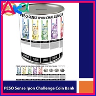 ✟ Peso sense ipon challenge coin bank peso coins ipon challenge savings challenge fund box alkansya