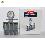 Shiny 5mm rotating 10-digit stamp N-310 - N-310A