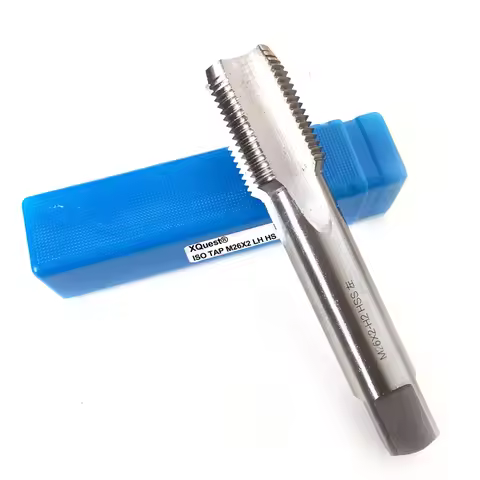 XQuest HSS Metric screw thread Plug tap M26 M26X3 M26X2 Left hand Fine screw thread taps M26X2.5 M26