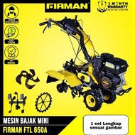 Cultivator FIRMAN FTL 650 A Mesin Bajak Mini Parit Bedengan FTL650A