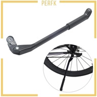 [Perfk] Adjustable Bike Kickstand Aluminum Alloy Stand for 20" Mountain Bike/Road/BMX/Adults/City Bikes Storage Side Mounted Kickstand
