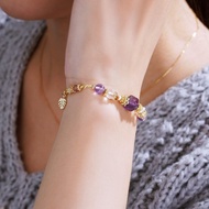 ANJI 加持 | 貴人狂來 烏拉圭紫晶手鍊 招貴人 紫水晶