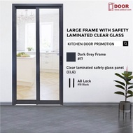 Kitchen Door - Slide and Swing Pd Door Heavy Duty Large Frame (Supply & Install)