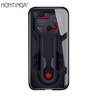 Hontinga สำหรับ เคสโทรศัพท์ เคส Xiaomi Mi 8 Lite / Mi 8 เยาวชนกรณีแผงวงจร Explorer รูปแบบรุ่นกระจกโทรศัพท์กรณีปกหลังปลอกเปลือก