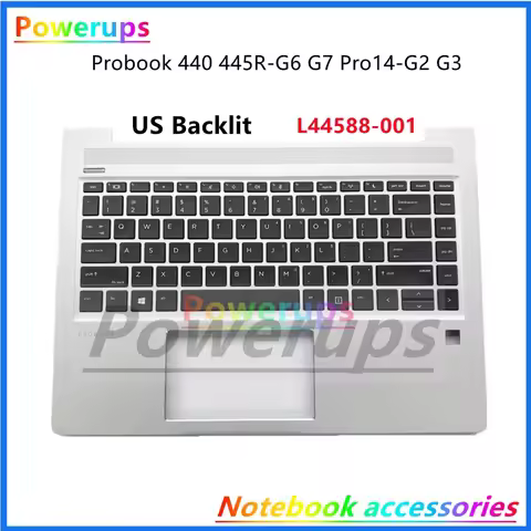 Laptop US/UK/SP/LA Keyboard Shell/Case/Cover For HP Probook 440 445R G6 G7 Zhan66 Pro 14-G2 G3 L6522
