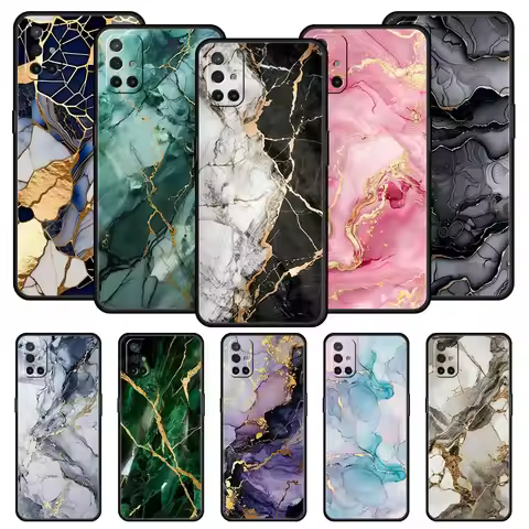 Watercolor Marble Phone Case For OnePlus 13 12 11 10 9 8 7T Pro 13R 12R 10R 9RT 8T Nord N200 N30 2T 