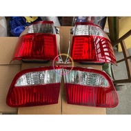 ORIGINAL FOR DEPO Honda Civic S21 EJ SO4 EK EK4 4Door Sedan 1999 2000 DEPO Red White Tail Light Lamp Lampu Belakang