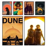 Sci-fi movie Dune 2 poster art print home decor,No Frame Canvas Painting Gift YL9O