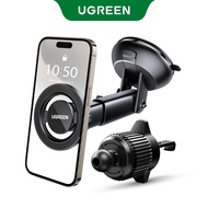 UGREEN Magnetic Car Phone Holder Air Vent Dashboard Suction Cup Phone Mount Universal for iPhone 16 
