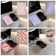 Black Nana Starlight Highlighter Palette With Brush Shiny Shimmer Glitter Brightening Contour B0u6
