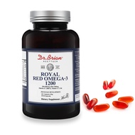 Dr. Brian Royal Red Omega 3 1200, Fish Oil Supplement with EPA and DHA Omega 3 Fish Oil Contain Vita