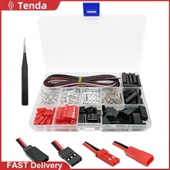 400pcs Connector Male/Female Plug for JR JST SYP Futaba Male Female Jumper Cable Plug for RC Robot A