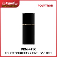 RE POLYTRON Kulkas 2 Pintu Polytron Belleza Big Liter Inverter – PRM