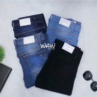 HW Julot Jumbo Clna Kulot Jean Premium Cln Gombrong Baddie Latest Long Jeans Loose Pants TrendyWanit